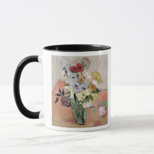 Tasse Roses de Vincent van Gogh   et anémones, 1890