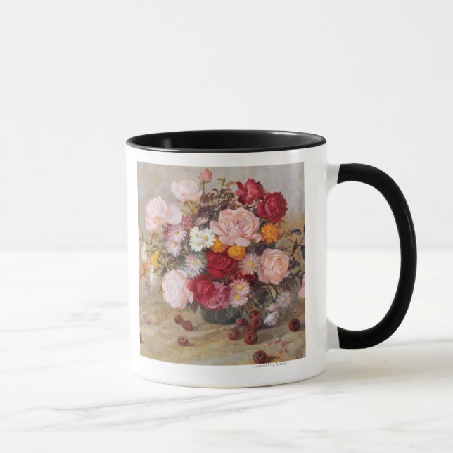 Tasse Roses et marguerites (Droite)