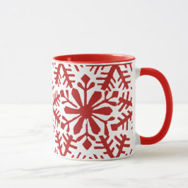 Tasse Rot und Weiß