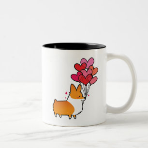 Tasse rouge   CorgiThings de corgi d'amour et de
