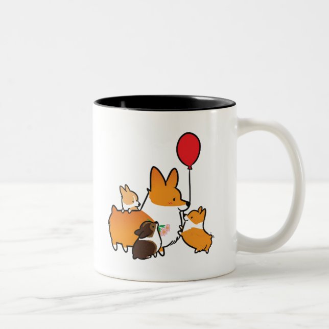 Tasse rouge | CorgiThings de maman d'amour du (Droit)