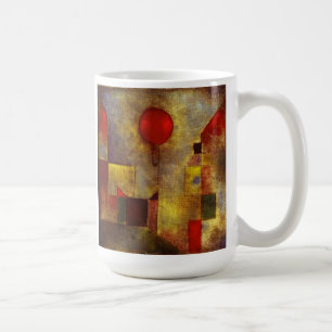 Tasse rouge de ballon de Paul Klee