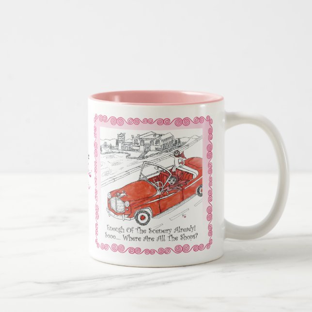 TASSE rouge de voiture (Droit)