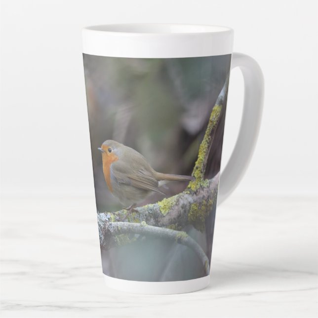 Tasse Rouge-gorge (Angle droit)