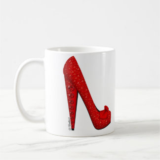 Tasse rouge rouge de talons de Dorothy