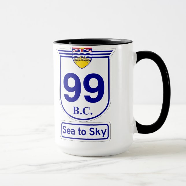 Tasse Route de Mer-À-Ciel (Droite)