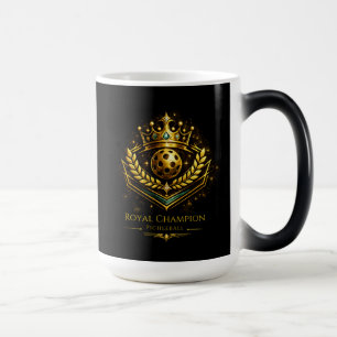 Tasse Royal Champion Pickleball™ Luxe Noir & Or