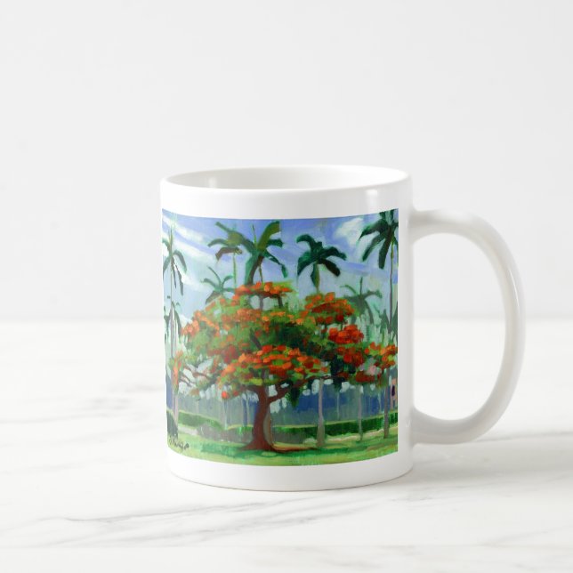 Tasse royale de Poinciana (Droite)