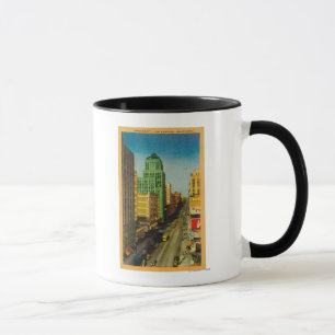 Tasse Rue de Broadway à Los Angeles, CA