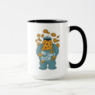 Tasse Rue Sésame   Cookie Monster - Je peux pas m'arrête