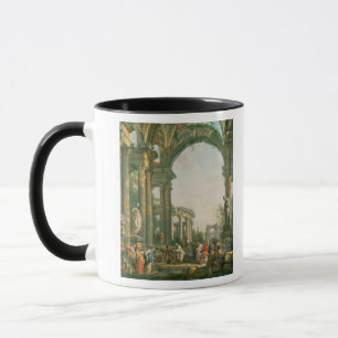 Tasse Ruines classiques, XVIIIème siècle