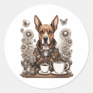 Tasse Runder Aufkleber