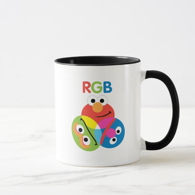 Tasse RVB, rue Sésame (Droite)