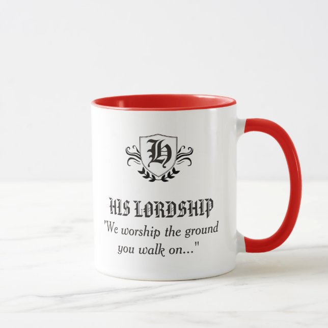 TASSE "SA SEIGNEUR" - PERSONNALISER (Droite)