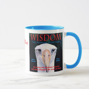 Tasse "SAGESSE, art de couverture de livre de l'albatros