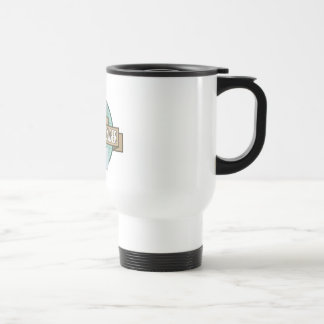 Tasse saine de voyage de logo de Voyager