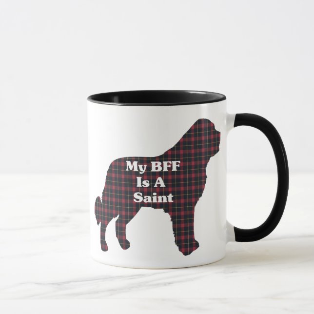 Tasse Saint Bernard BESTE FREUNDIN (Rechts)