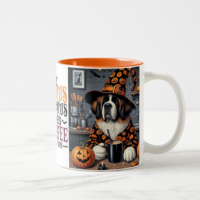 Tasse Saint Bernard Halloween (Rechts)