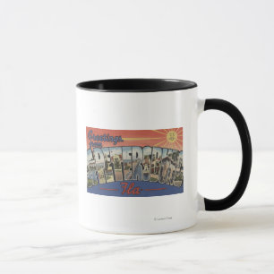 Tasse Saint-Pétersbourg, Floride - Grandes Lettres Scène