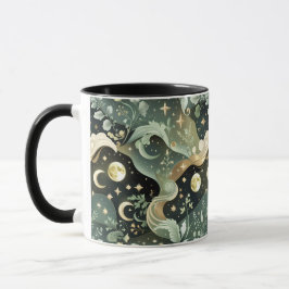 Tasse – Salbeigrün Celestial Moon