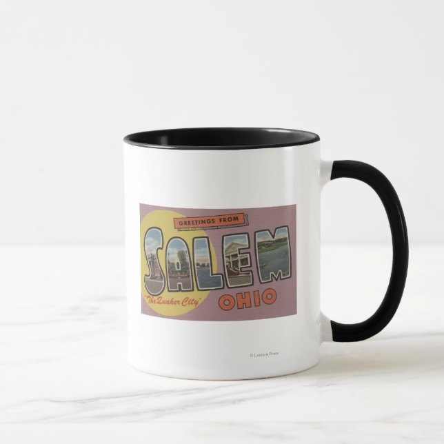 Tasse Salem, Ohio (La Cité des Quakers) (Droite)
