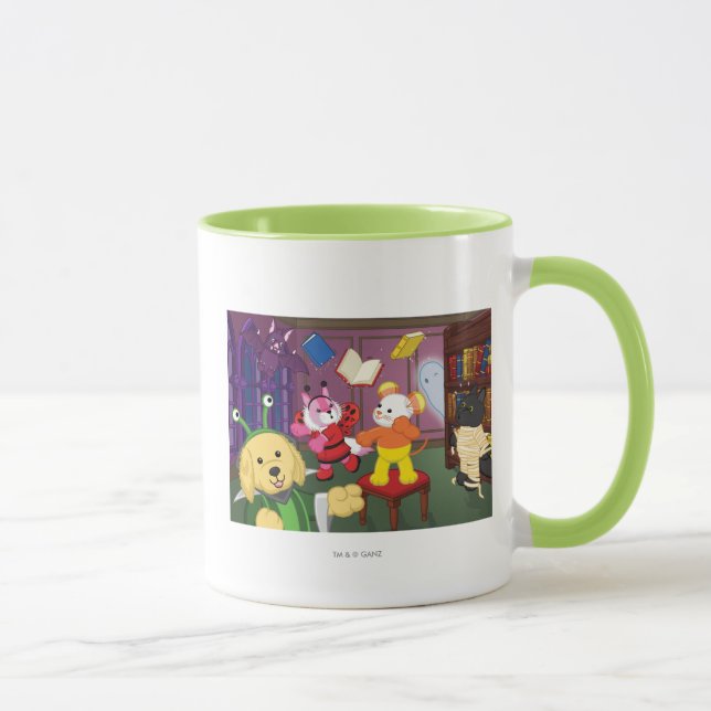 Tasse Salle de lecture de Webkinz Halloween (Droite)