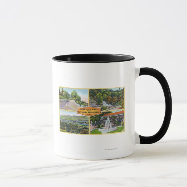 Tasse Salutation depuis avec vues Pittoresques (Droite)