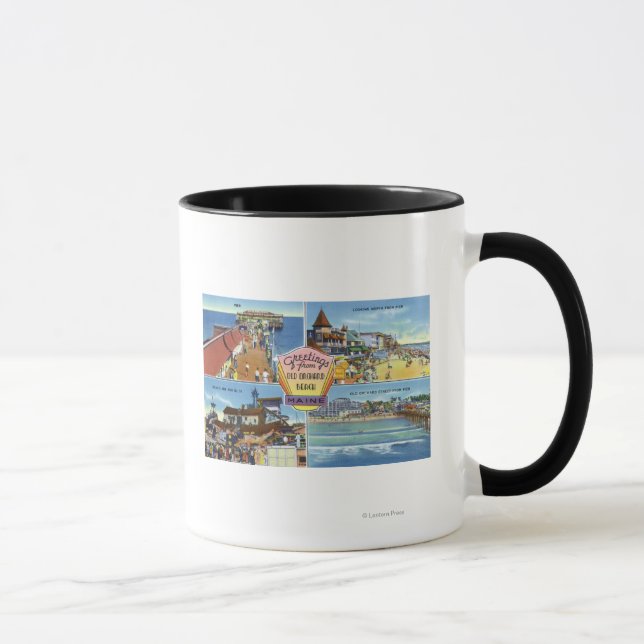 Tasse Salutations de avec vues Pittoresques (Droite)