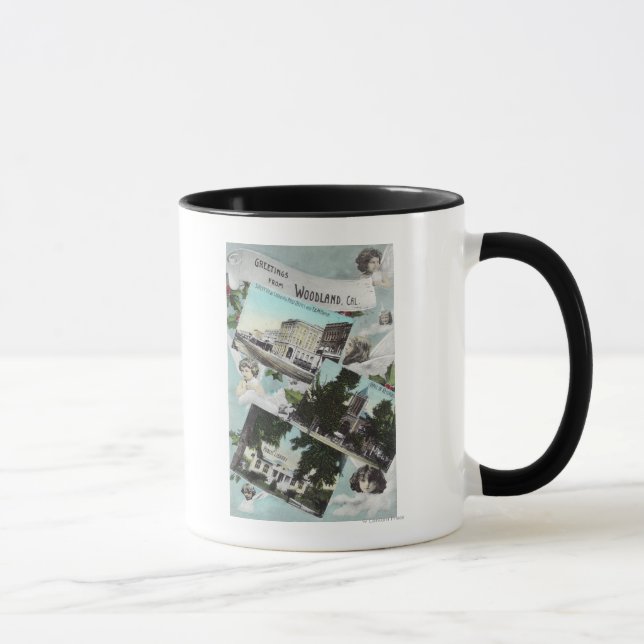 Tasse Salutations de avec vues PittoresquesWoodland, CA (Droite)
