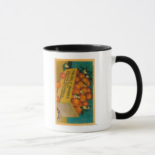 Tasse Salutations de Californie, Box of OrangesState