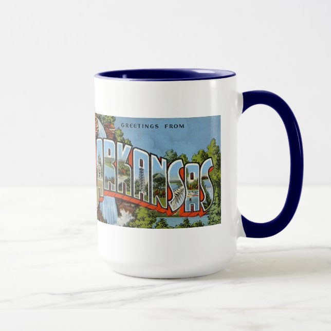 Tasse Salutations De L'Arkansas (Droite)
