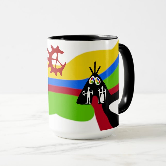Tasse Samisk Design (VorderseiteRechts)