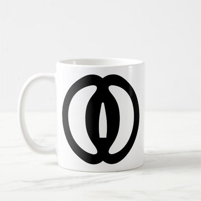 Tasse samouraï de tsuba de Musashi Miyamoto (Gauche)