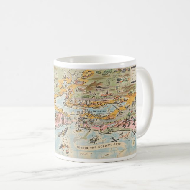 Tasse San Francisco Golden Gate (Devant droit)