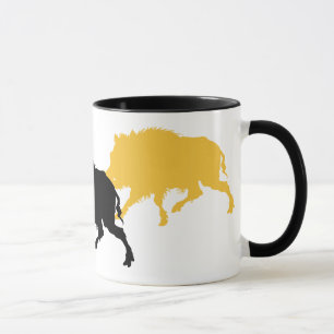 Tasse Sanglier sur la course - copie allemande antique