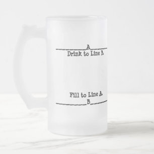 Tasse sans fond