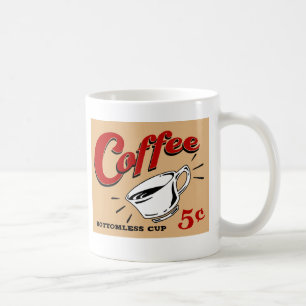 Tasse sans fond de café