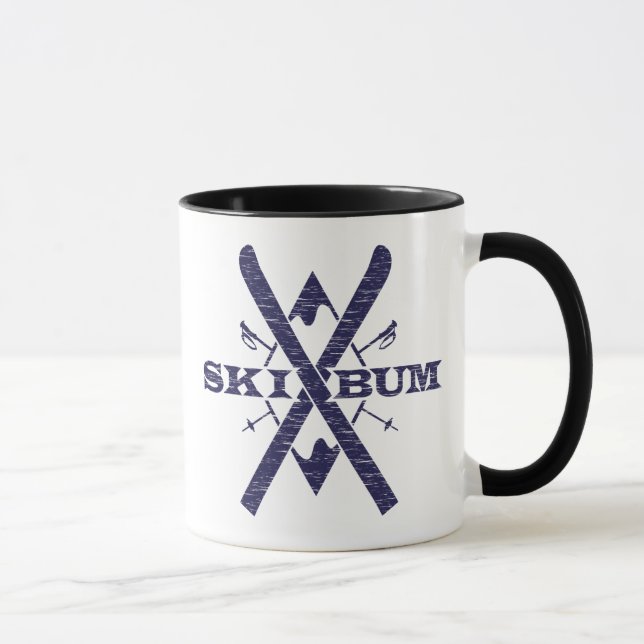 Tasse sans valeur de ski (Droite)