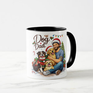 Tasse Santa Paws Papa Chien Noël – Chien de Vacanc