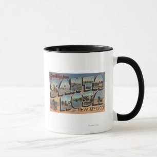 Tasse Santa Rosa, Nouveau Mexique - grandes scènes de