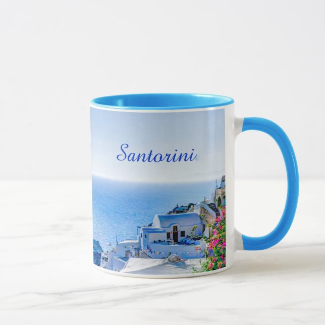 Tasse Santorini Grèce (Droite)