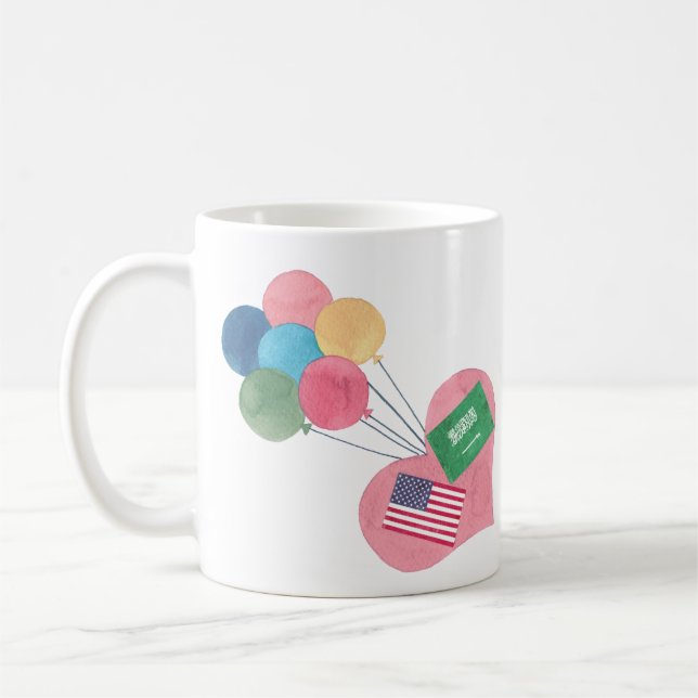 tasse Saoudien-américaine (Gauche)