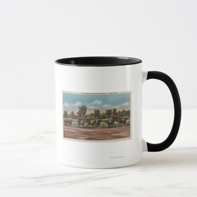 Tasse Saratoga Springs, NY - Hippodrome (Droite)