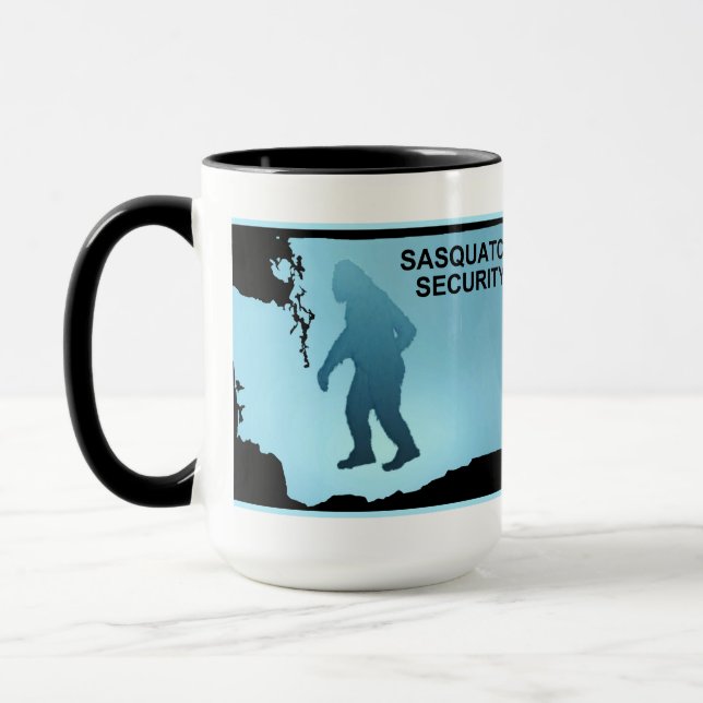 Tasse Sasquatch Security - Washington (Gauche)