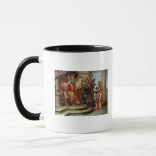 Tasse Saul écoutant David jouant l'harpe