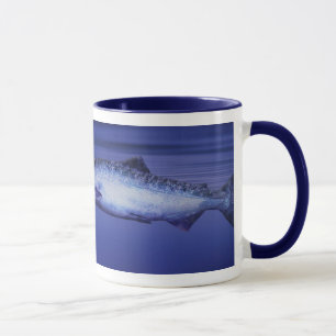 Tasse Saumon Chinook à la recherche d'une mouche