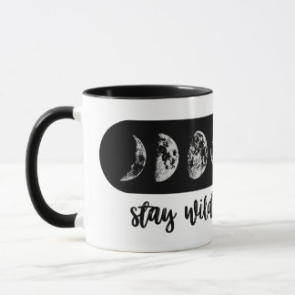 Tasse sauvage d'enfant de lune de séjour
