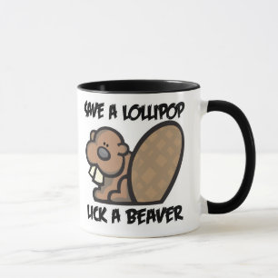 Tasse Sauvez une Lollipop Lick a Beaver