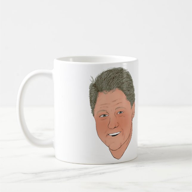 Tasse savoureuse de Bill Clinton ! (Gauche)