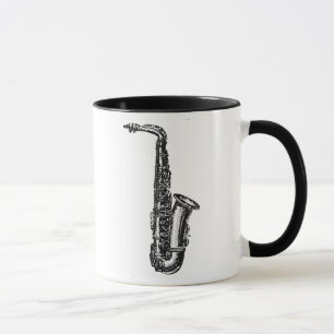Tasse Saxophone d'alto